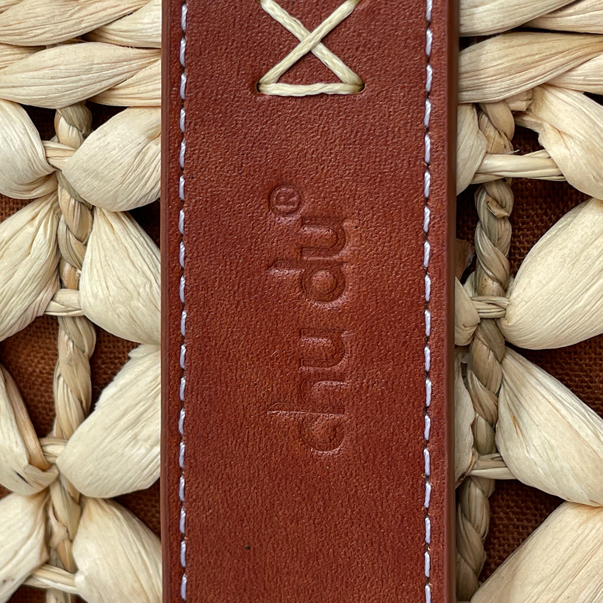 Handmade Medium Little Joy Bag – Sustainable Water Hyacinth Crossbody With Cowhide Leather Strap For Women