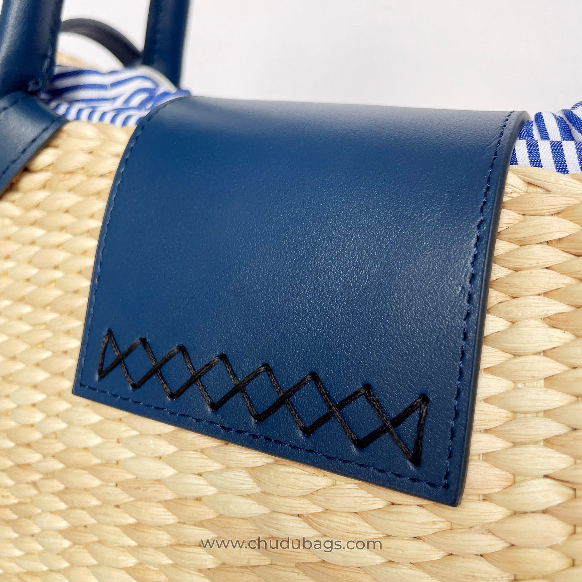 Handmade Cala Bag – Sustainable Water Hyacinth Shoulder With Cowhide Leather Strap For Women