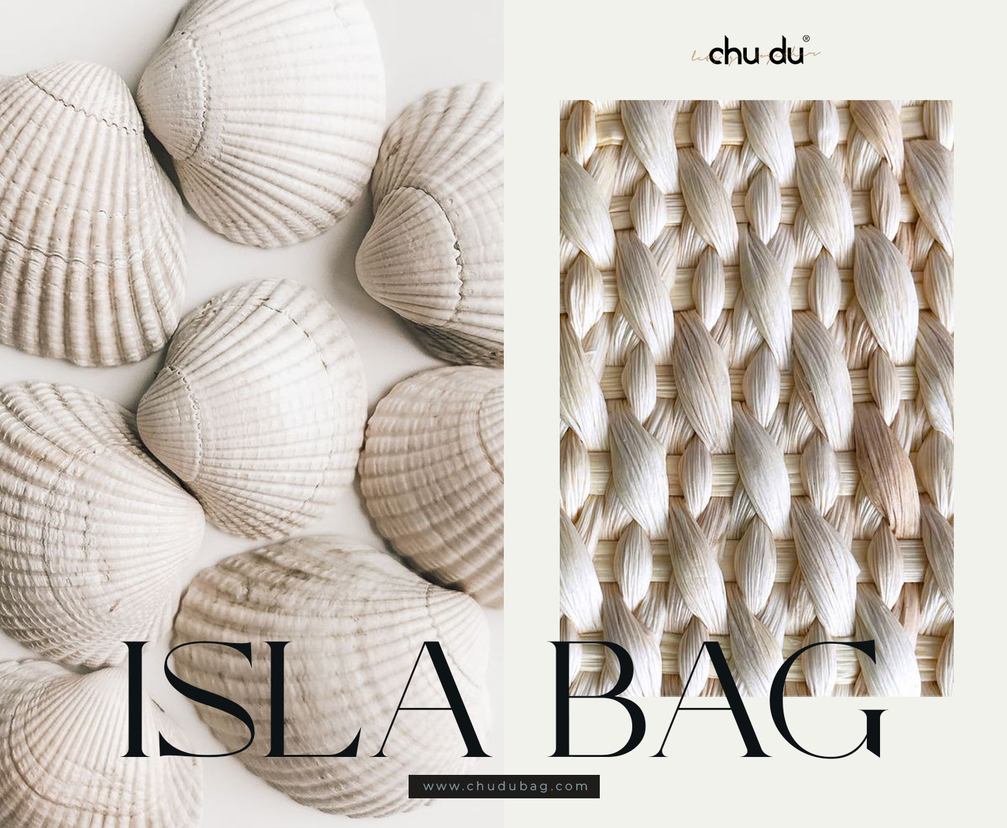 Handmade Isla Bag – Sustainable Water Hyacinth Shoulder With Cowhide Leather Strap For Women