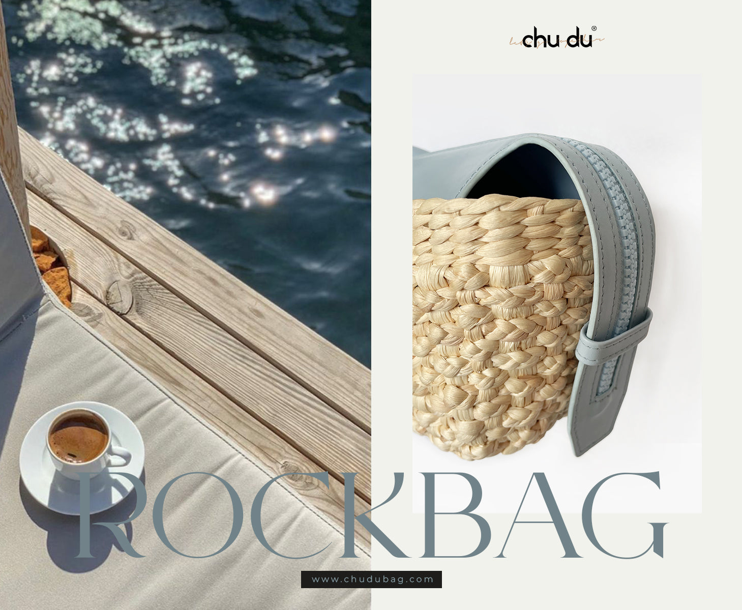 Handmade Rock Bag – Sustainable Water Hyacinth Shoulder With Cowhide Leather Strap For Women